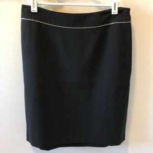 black Nicole Miller skirt